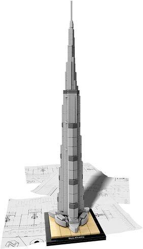LEGO Architecture Burj Khalifa 21031 Landmark Building Set in Saudi Arabia