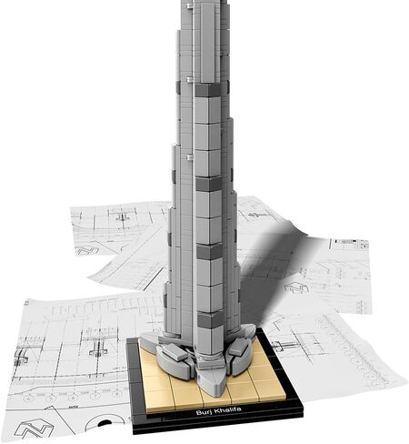 LEGO Architecture Burj Khalifa 21031 Landmark Building Set in Saudi Arabia