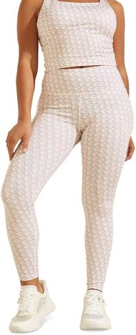 GUESS Women's Eco Full Length Caitlin Logomania Leggings in Saudi Arabia