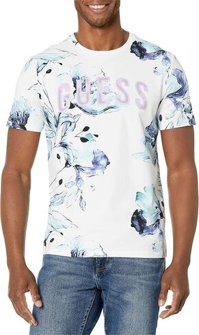 GUESS Men's Natt Floral Tee in Saudi Arabia