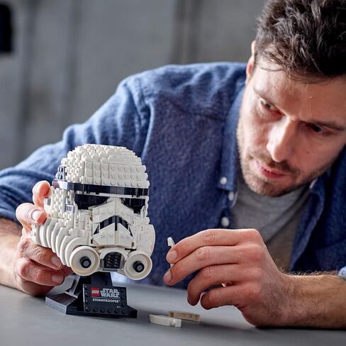 LEGO Star Wars Stormtrooper Helmet 75276 Building Kit, Cool Star Wars Collectible for Adults (647 Pieces) in Saudi Arabia