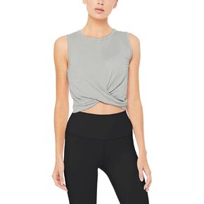 Bestisun Womens Cropped Workout Tops Flowy Gym Workout Crop Top Slim Fit Athletic Yoga Exercise Shirts Dance Tops