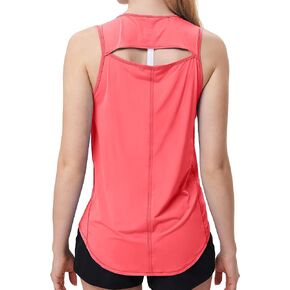 قمصان Attifall النسائية للتمرين للنساء، قمصان رياضية للجري بدون أكمام، باردة وجافة، قمصان رياضية للنساء in Kuwait