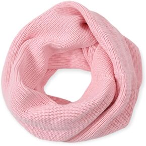 Women's 100% Organic Cotton Knit Infinity Scarf, Thick Soft Stretch Warm Unique Eco-Friendly Non-Toxic (5 COLORS)