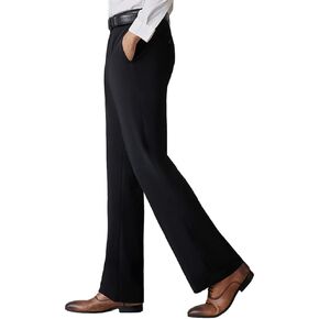 HAORUN Men Bell Bottom Pants Vintage 60s 70s Flare Formal Dress Trousers Slim Fit in Saudi Arabia