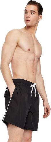 A｜X ARMANI EXCHANGE Men's Standard Milano/New York Swim Trunk in Saudi Arabia