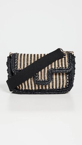 Caterina Bertini Women's Woven Shoulder Bag in Kuwait