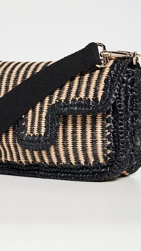 Caterina Bertini Women's Woven Shoulder Bag in Kuwait