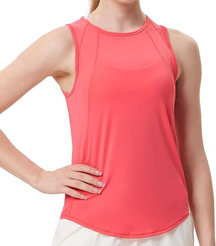 Attifall Women's Workout Tops for Women Cool-Dry Sleeveless Exercise Running Shirts Athletic Tops for Women in Kuwait