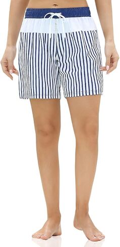 unitop Womens Bathing Boardshorts Swim Shorts Quick Dry with Lining in Kuwait