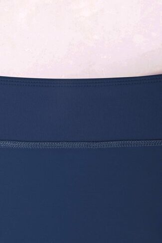 JINXUEER Women's Plus Size Solid Board Shorts Bikini Tankini Swimsuit Bottom Mid Waisted Swimwear with Briefs and Pocket in Kuwait