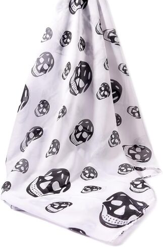 OTATEAN وشاح شيفون حريري أوشحة جمجمة خفيفة الوزن للنساء موضة الصيف الشاطئ شال طويل الأوشحة الحجاب للنساء in Kuwait