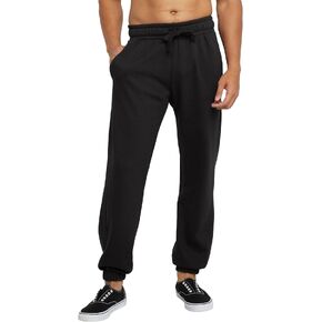 بنطال رياضي Hanes Originals للرجال، بنطال رياضي من الصوف ثقيل الوزن مع جيوب، درزة داخلية 76.2 سم in Kuwait