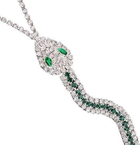 نييويي حمالة صدر من حجر الراين على شكل ثعبان فضي من حجر الراين، سلاسل صدر بيكيني للجسم مجوهرات للجسم بسيطة للنساء in Kuwait