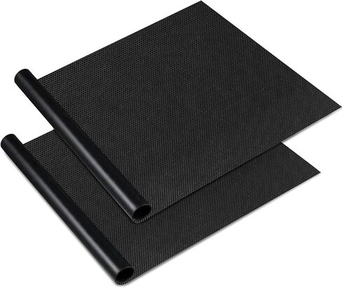 Nuanchu 2 Pieces Shoe Sole Repair Rubber Soling Sheet Rubber Shoe Sole Sheet Shoes Bottom Repairing Material Non-Slip Shoe Pads Replacement for Bottom of Most Types of Shoes, Black in Saudi Arabia