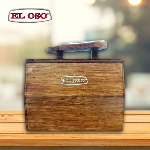 El Oso - Wood Shoe Shine Valet Storage Box. Wooden Box for Shoe Shine, Professional Cedar Shoe. in Kuwait