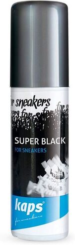 Kaps Black Colour Restore for Sneakers and Casual Shoes, Leather and Textile, Super Black in Saudi Arabia