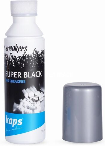 Kaps Black Colour Restore for Sneakers and Casual Shoes, Leather and Textile, Super Black in Saudi Arabia