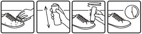 Kaps Black Colour Restore for Sneakers and Casual Shoes, Leather and Textile, Super Black in Saudi Arabia