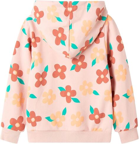 Mud Kingdom Little Girls Boys Hooded Sweatshirt Jersey Cotton Pullover Fashion Spring Fall in Kuwait