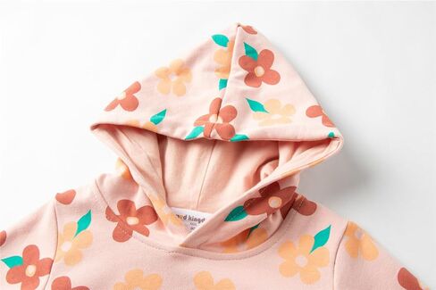 Mud Kingdom Little Girls Boys Hooded Sweatshirt Jersey Cotton Pullover Fashion Spring Fall in Kuwait