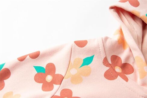 Mud Kingdom Little Girls Boys Hooded Sweatshirt Jersey Cotton Pullover Fashion Spring Fall in Kuwait
