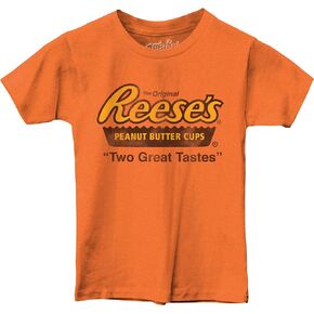 Tee Luv Big Boys Reese's Peanut Butter Cups Shirt - Kids Reeses Candy Shirt in Saudi Arabia