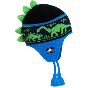 Turtle Fur Kids Boys Dr. Dino Fleece Lined Dinosaur Earflap Beanie in Kuwait