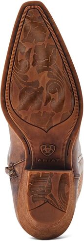 حذاء ARIAT النسائي Guienevere بمقدمة قصيرة كاجوال بكعب منخفض فوق الركبة 1-2 بوصة - بني in Kuwait