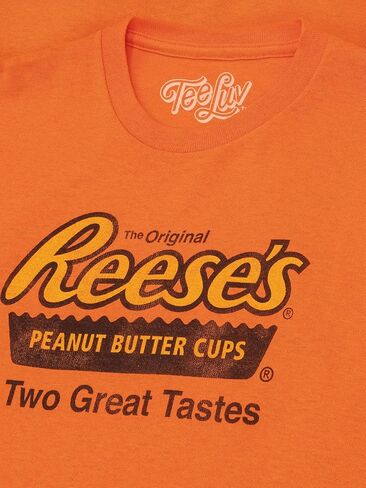 Tee Luv Big Boys Reese's Peanut Butter Cups Shirt - Kids Reeses Candy Shirt in Saudi Arabia