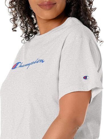 Champion Women's Cropped T-shirt, Classic Cropped Tee Shirt for Women, Crop Top Tee Shirts in Kuwait