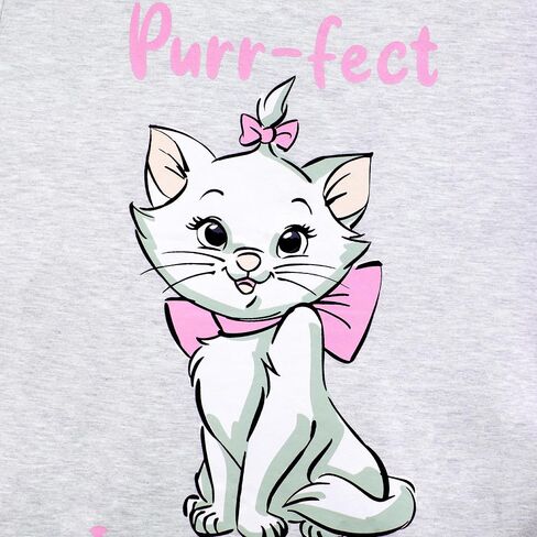 Disney Pajama for Women | Ladies Aristocats Pajamas | Cotton Short PJ Set in Saudi Arabia