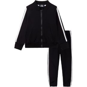 LittleSpring Little Boys Tracksuit Zip Up Athletic Hoodie and Jogger Pants 2-Piece Set in Kuwait