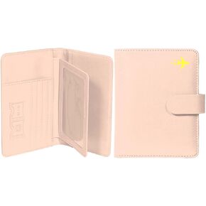 Passport Holder Passport Wallets, Upgraded Passport Holder Card Slots, RFID Waterproof Travel Wallets for Men/Women/Family and Business (Blue)