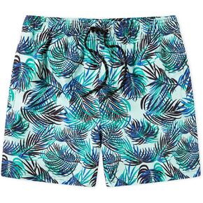Flytop Mens Swim Trunks with Mesh Lining Quick Dry Swimwear Beach Board Shorts Swimming Trunks for Men with Zipper Pockets