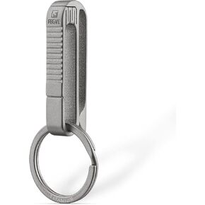 TISUR Belt Key Clip,Titanium Carabiner Key Chain Ring Holder for Belt, Quick Release Detachable Keychain Clip in Saudi Arabia