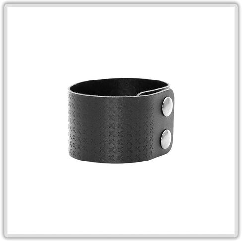 Mgutillart الشرير المفاجئة سوار طباعة نمط الكفة معصمه سوار المعصم جلدية واسعة in Kuwait