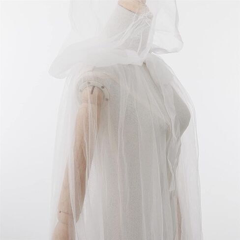 Tremour Haunted Hooded Cape Ghost Costume Capes for Women Bride Hooded Cape Cloak in Kuwait