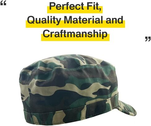 قبعة Cadet Army Cap الأساسية ذات الطراز العسكري اليومي (الآن مع إصدار STASH Pocket متوفر) in Kuwait