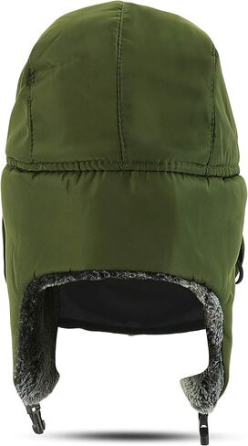 قناع وجه شتوي للرجال - قبعة على الطراز الروسي أوشانكا، جندي، قبعات الصياد للرجال والنساء - قناع تزلج مقاوم للرياح in Kuwait