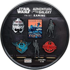 STAR WARS mens Nevarro Lapel pin, Multi-color, Nevarro US in Saudi Arabia