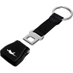 نوفا سلسلة مفاتيح بإبزيم حزام مقعد الطائرة (أسود) in Kuwait