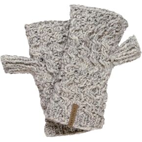 Turtle Fur Nepal Women's Mika Hand Knit Wool Fingerless Mittens in Saudi Arabia