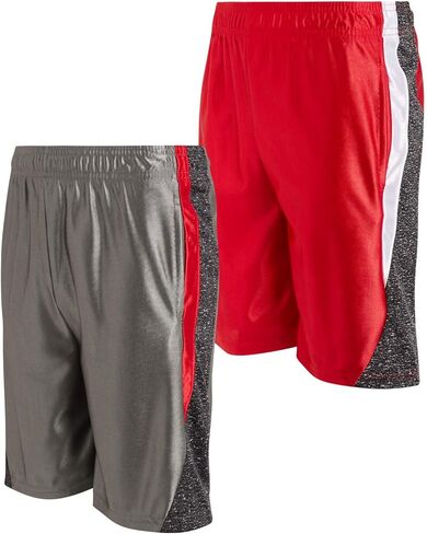 شورت رياضي للأولاد Mad Game - حزمة من 2 شورت كرة السلة ذو الأداء الجاف (8-18) in Kuwait