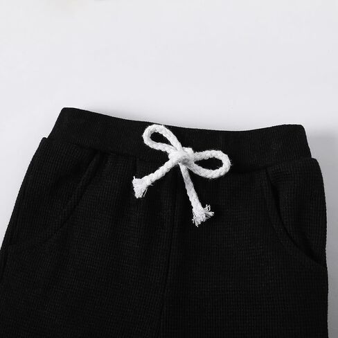 ADXSUN Kid Toddler Boy Clothes Color Block Sweatshirt and Casual Pants 2Pcs Boys Fall Winter Outfits 1-5T in Saudi Arabia