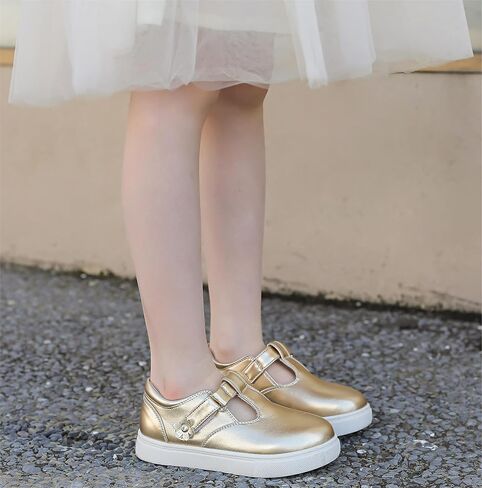 kkdom Toddler/Little Kid/Girls T-Strap Mary Jane Sneaker in Kuwait