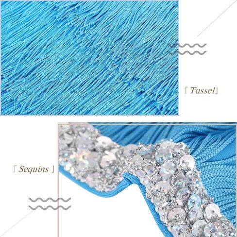 KAKACO هامش تنورة البطن الترتر شرابة تنورة رقص قصيرة البطن وشاح الورك الهذيان التنانير الطرف للنساء والفتيات in Kuwait