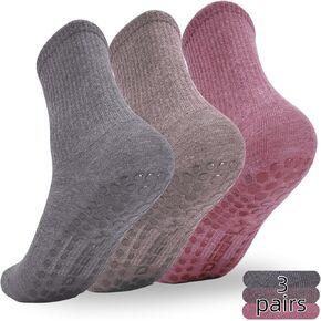 deefly Yoga Socks For Women,Non Slip Grips Socks,Unthickened,Pilates,Hospital,Home,Workout