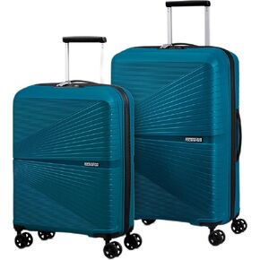American Tourister Airconic Hardside Expandable Luggage with Spinner Wheels, Garnet Red, Carry-On 20-Inch