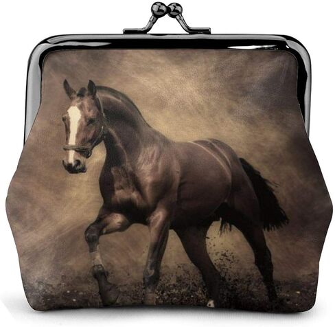 محفظة جلد صغيرة للعملات المعدنية من سترينجر ثينغز، محفظة صغيرة بقفل قابل للتغيير بمشبك اغلاق بمشبك اغلاق للنساء والفتيات in Kuwait